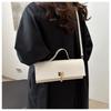 Design di nicchia personalizzato, Stile casual occidentale, Semplice monospalla, Tendenza casual, Borsa da donna, Borsetta quadrata piccola alla moda