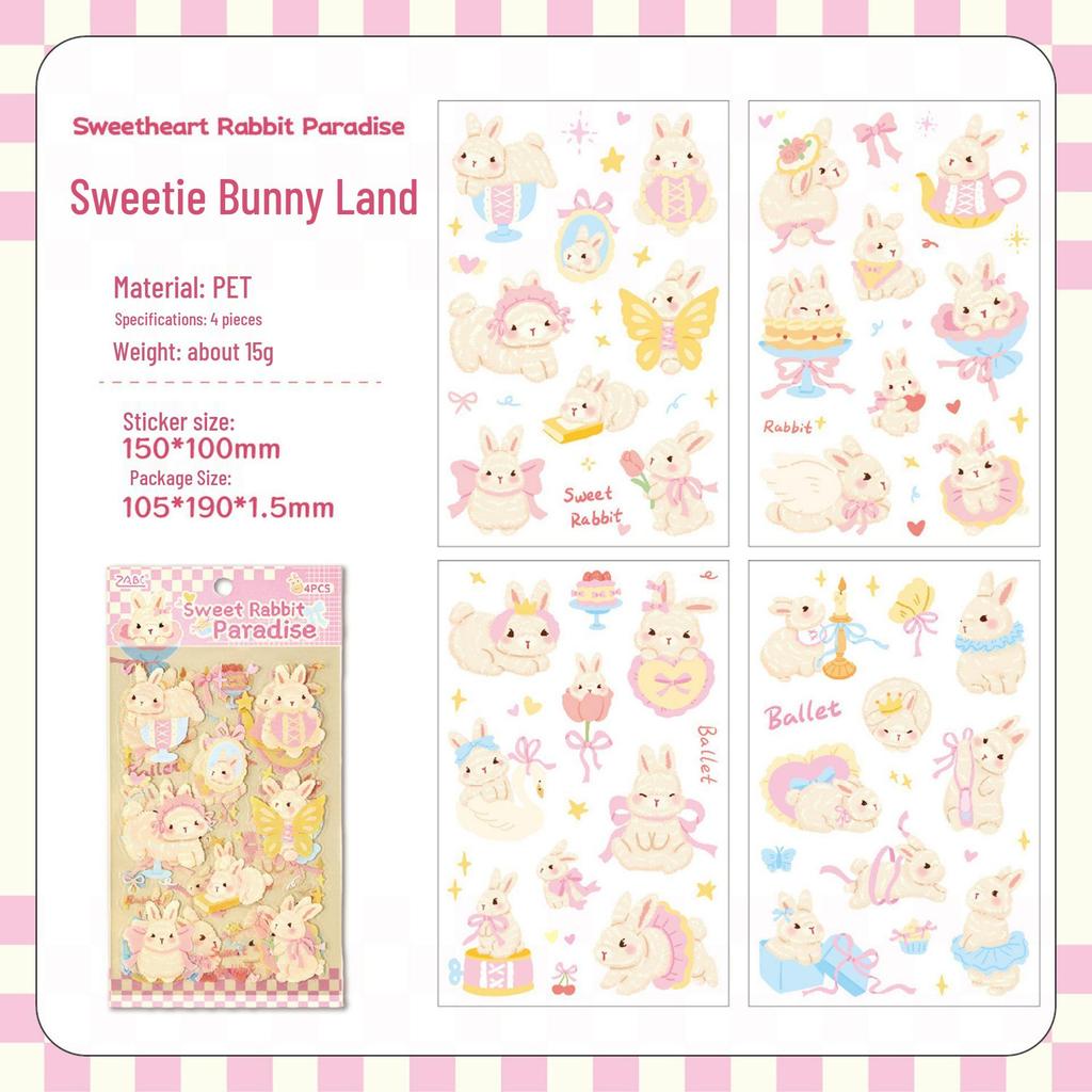 Soft Cat Collection: Transparent Waterproof PET Stickers for Girls' DIY Scrapbooking & Diary - Cute Pet Designs