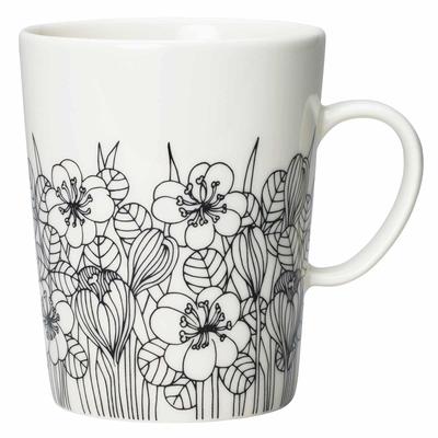 Arabia Crocus 1069587 [Officially Imported] Mug, 0.5L, Black,