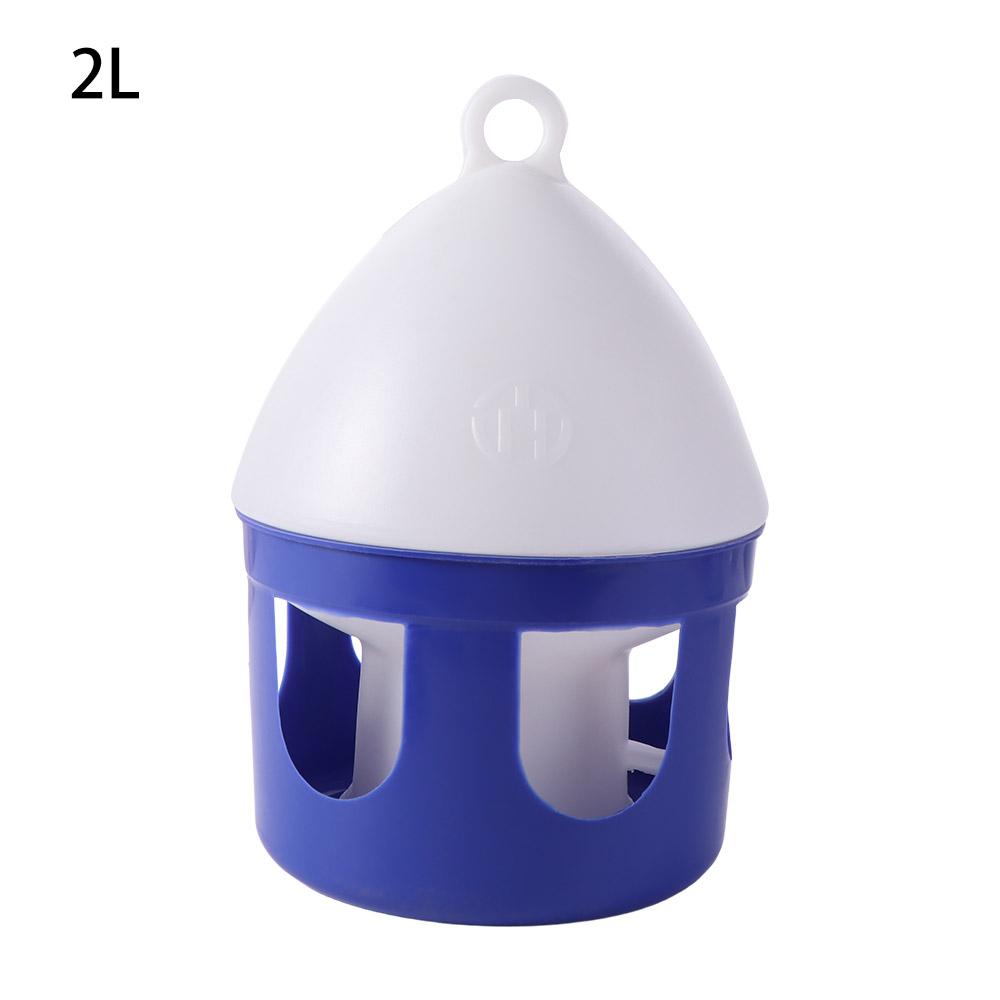 Birds Supplies Automatic Bird Water Dispenser 2/6/8L Handle Pigeon Waterer Plastic Hanging Pigeon Feeder Water Feeding