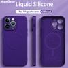 Official Liquid Silicone For Magsafe Magnetic Wireless Charge Case for iPhone 14 13 12 Mini 11 Pro Max X XR XS 7 8 Plus SE Cover