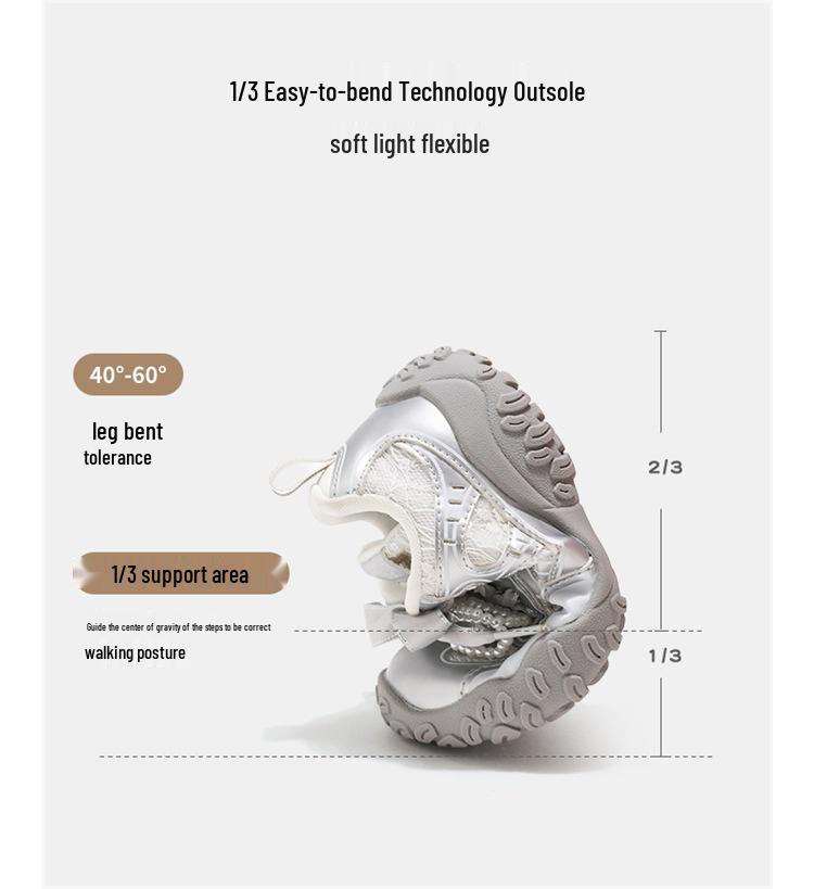 ABCkids Pearl Bow Girls' Sneakers - Autumn 2025 Style