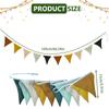 Kids Bedroom Bunting Banners Cotton Triangular Flags Garlands Party Decoration