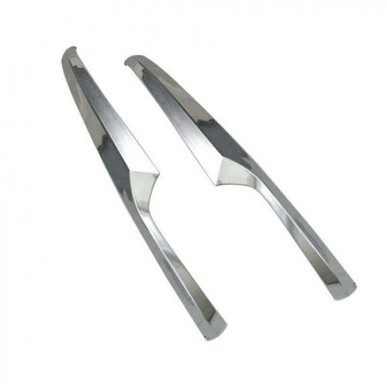 Chrome Side Rearview Mirror Strip Cover L+R Fit for Lexus LX570 GX460 2016-