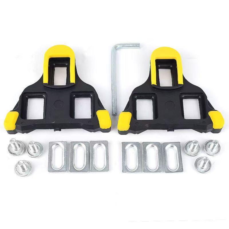 Selbstschließendes Cleat-Set für Rennrad-Fahrradschuhe