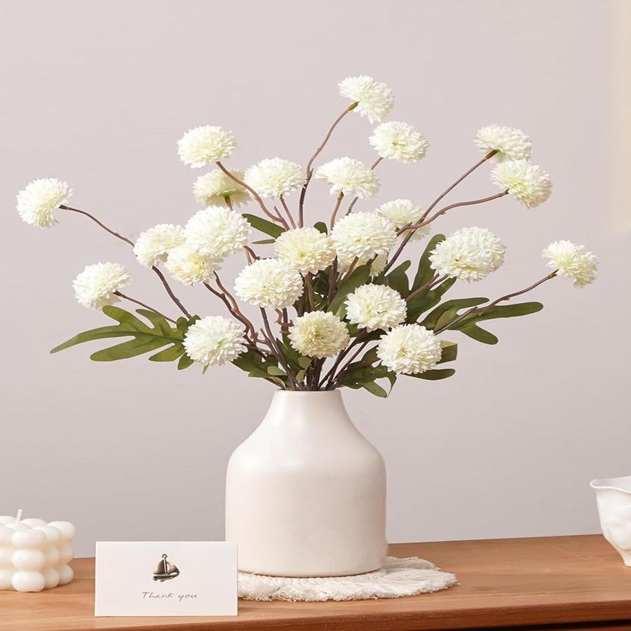 1/3PCS Artificial Flowers Silk Chrysanthemum Home RoomTable Wedding Wreath Bridal Bouquet Festival Decor DIY Gift Box Scrapbook