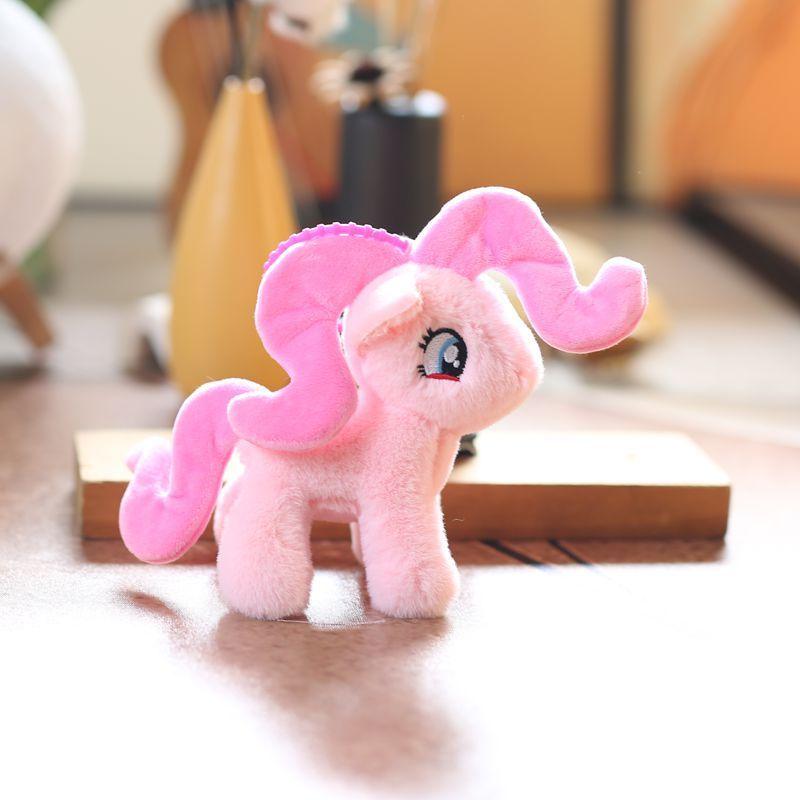 

Плюшевый брелок My Little Pony из супермягкого короткого плюша для детей и коллекционеров розовый