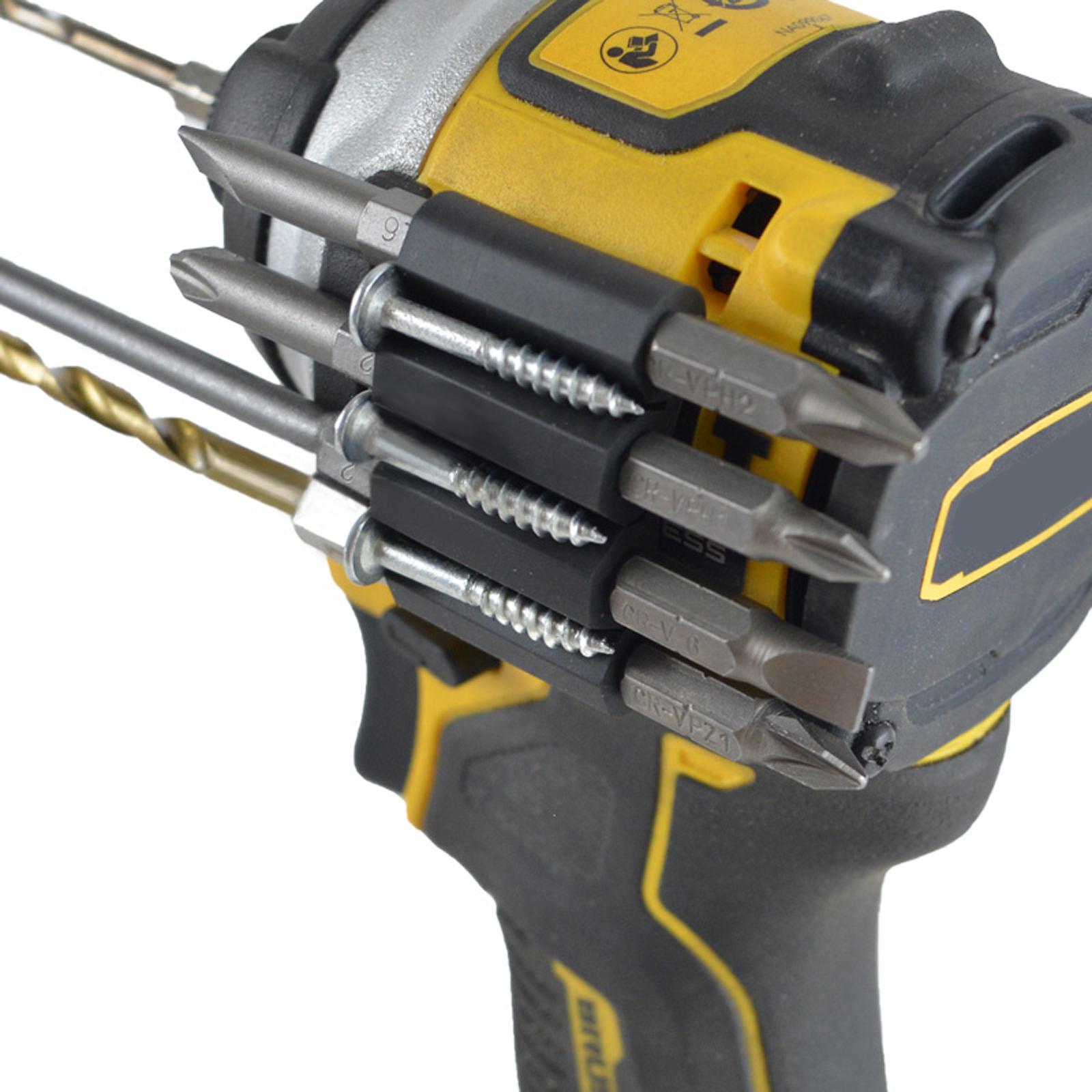 

Magnetic Bits Holsters Hold 4 Drill Tips Magnetic Drill Bit Holder Drill Bit Sleeve Organizer for Impact Drivers and Drills China Mainland