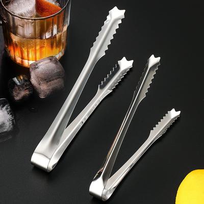 New Stainless Steel Food Tongs BBQ Meat Salad Bread Clip Barbecue Grill Buffet Clamp Non-slip Tong Cooking Tools Kitchen Gadgets
