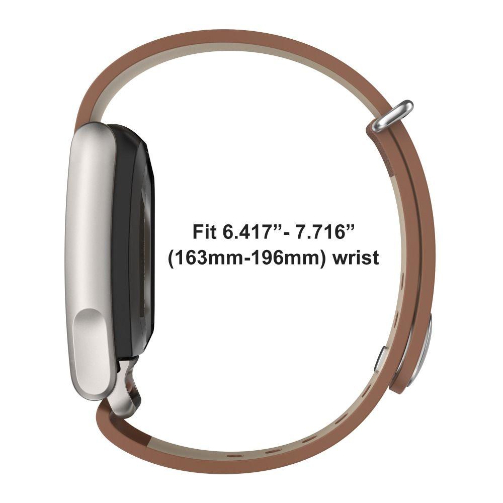 Correa de Cuero de Repuesto de Alta Calidad Correa de Cuero Genuino Ajustable Pulsera de Fitness para Whoop 5.0/MG Pulsera Deportiva