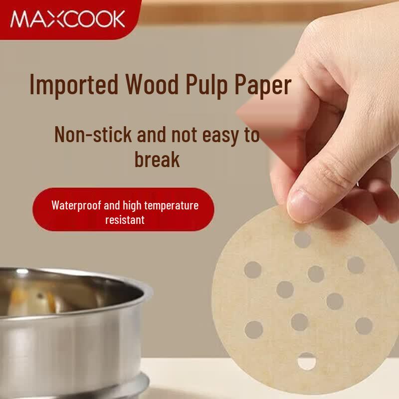 MAXCOOK Round Steamer Liners