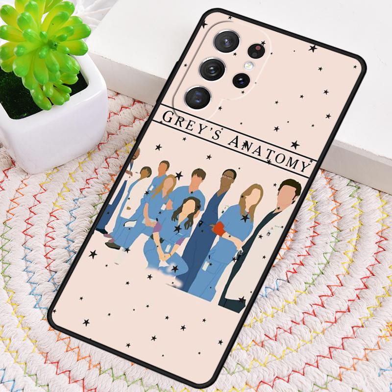 Greys Anatomy Silicone Phone Case For Samsung Galaxy note 10 pro S26 S25 S24 S23 S22 S21 Plus S25Ultra Capa Cover