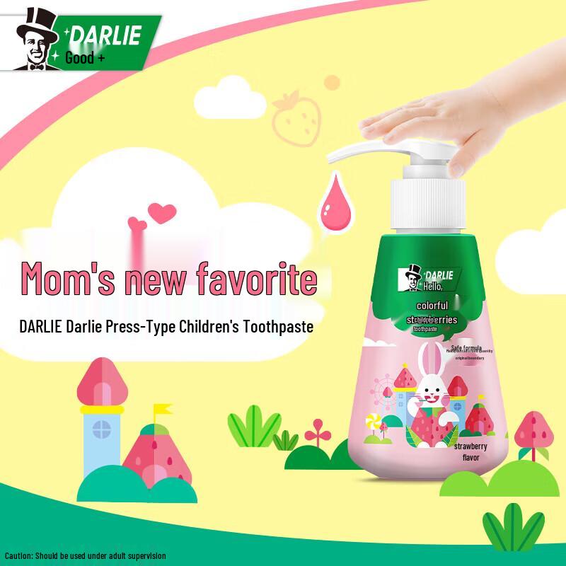 Hawley Strawberry Kids Toothpaste Duo Pack