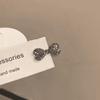 Elegant Rhinestone Bow Hair Clip for Women - Mini Alligator Side Bangs Accessory