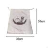 Bread Bags Totes Simple Practical Food Storage Drawstring for Party Favor Wedding Gift
