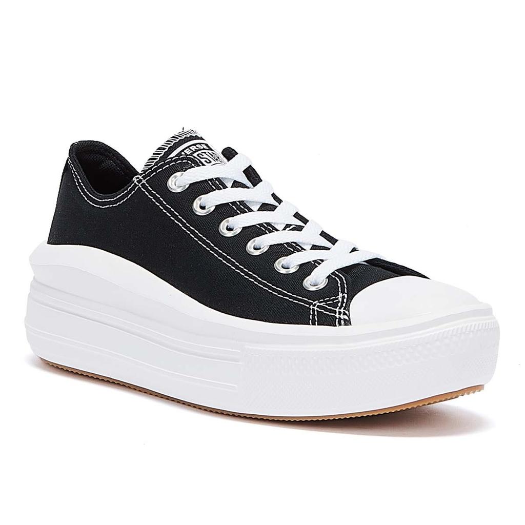 womens black white trainers