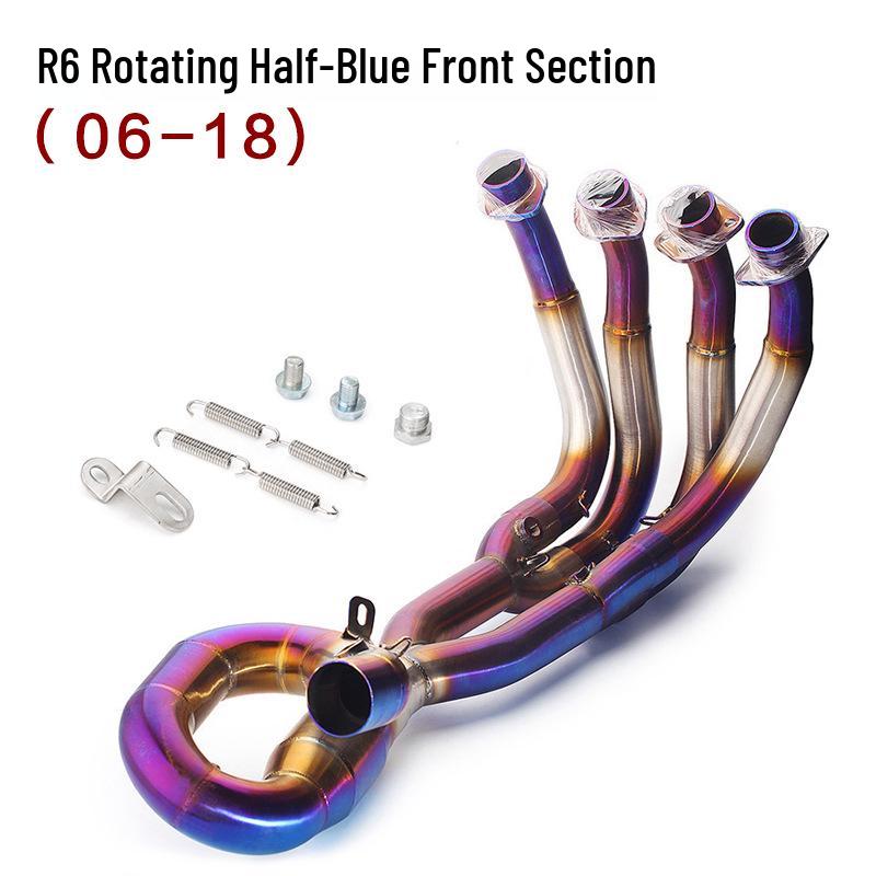 Yamaha YZF-R6 Mid-section Exhaust Pipe for Modified Motorcycles (Fits 98-05, 06-18 Models)