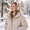 Windproof Ear Warmers Knitted Faux Fur Earmuffs Warm Plush Soft Thickened Fleece Cold Weather Accessories Warmers Protection Headband for