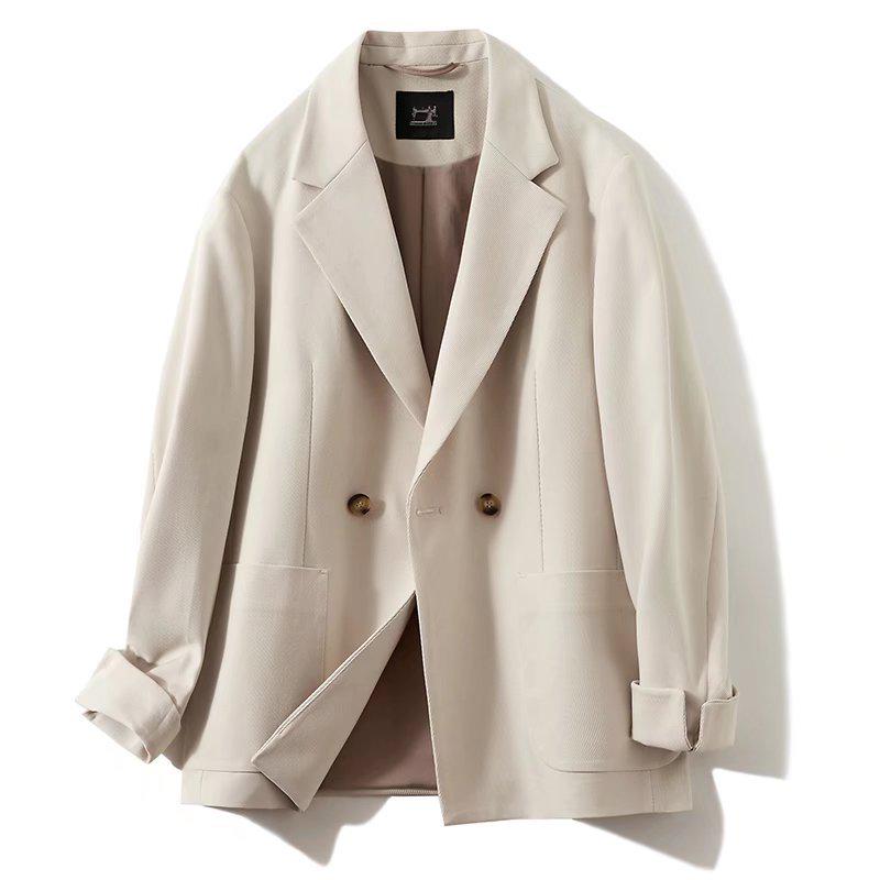 Men's Japanese-Style Loose Korean Suit Jacket - Cool, Handsome & Mature Spring Fashion