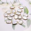 1Pcs/2Pcs Baroque Pearl Pendant Freshwater Pearl Rectangle Pendant For Jewelry Making DIY Earrings Necklace Accessory