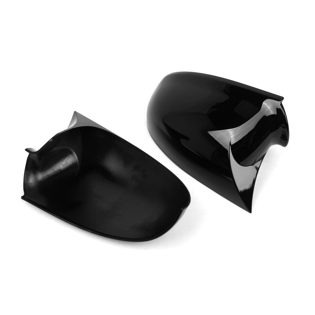 2pcs Side Mirror Cover Door Wing Mirror Cover Cap Replacement for VW Jetta 2005 2011 EOS 2006 2008 Golf MK5 2004 2009
