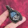 Copper watermelon tourmaline pendant copper wire wrapped gemstone pendant copper jewelry handmade pendant wire weaving jewelry wedding gifts