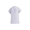 (WMNS) adidas neo Casual Sports Short Sleeve Purple White Women's GJ5352