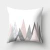 45x45cm Colorful Abstract Geometric Pillowcase Peach Skin Living Room Sofa Office Seat Car Cushion Cover Home Decoration