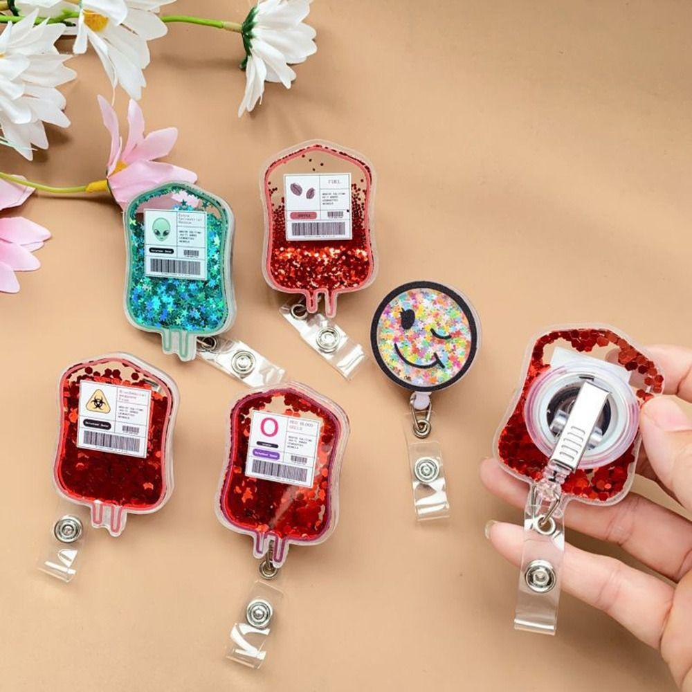 Lanyard ID Badge Reels Retractable Name Tag Holder NEW ID Badge Clip