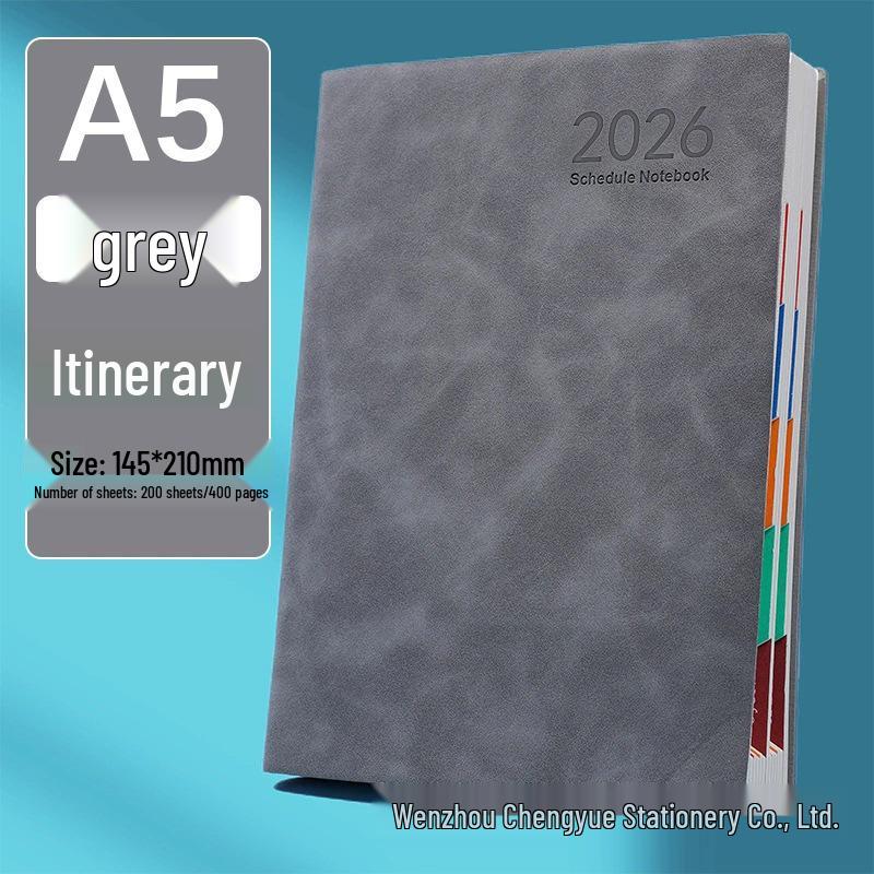 2026 Schedule Planner: Efficiency Handbook & Daily Journal for 365-Day Time Management A5
