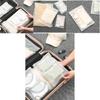 Transparent Waterproof Travel Storage Bags For Clothes Shoes Underwear Cube Style