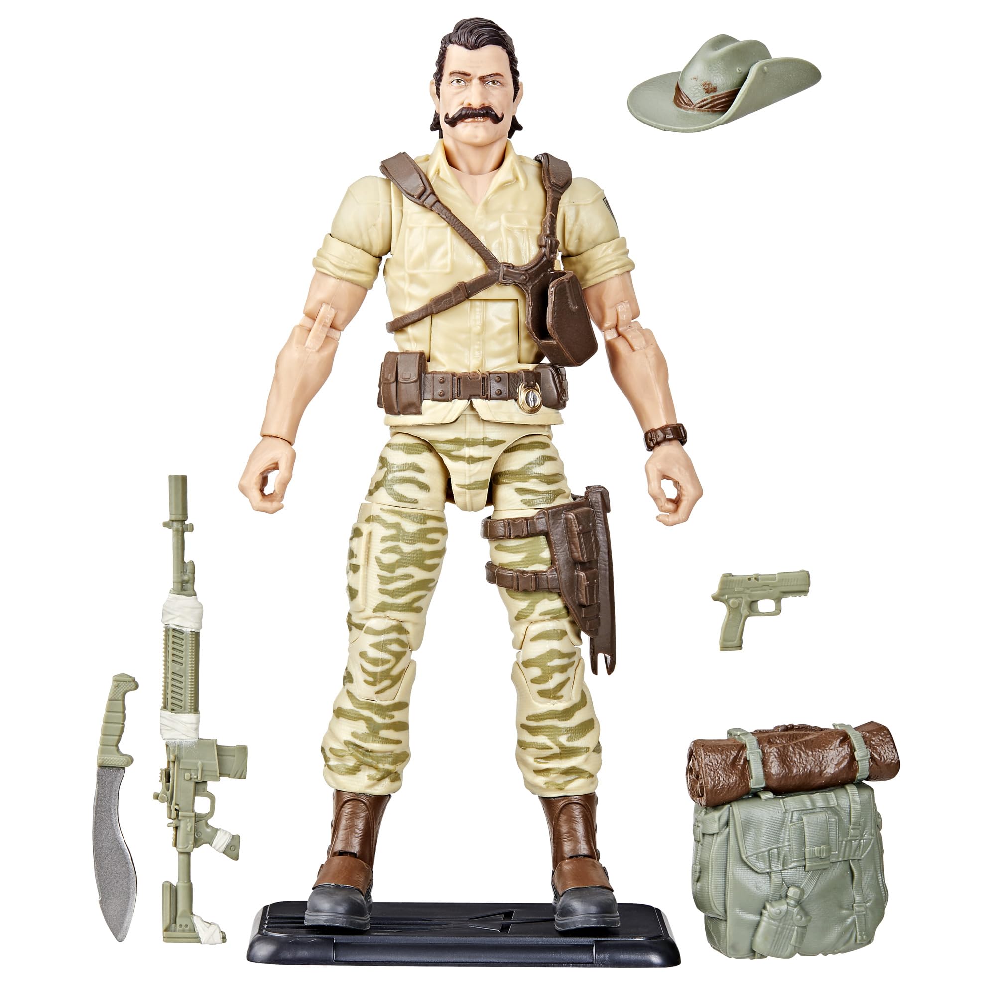 

G.I. Joe Classified Series Retro Card Back Recondo, Collectible 6-Inch Action Figure with 7 Accessories