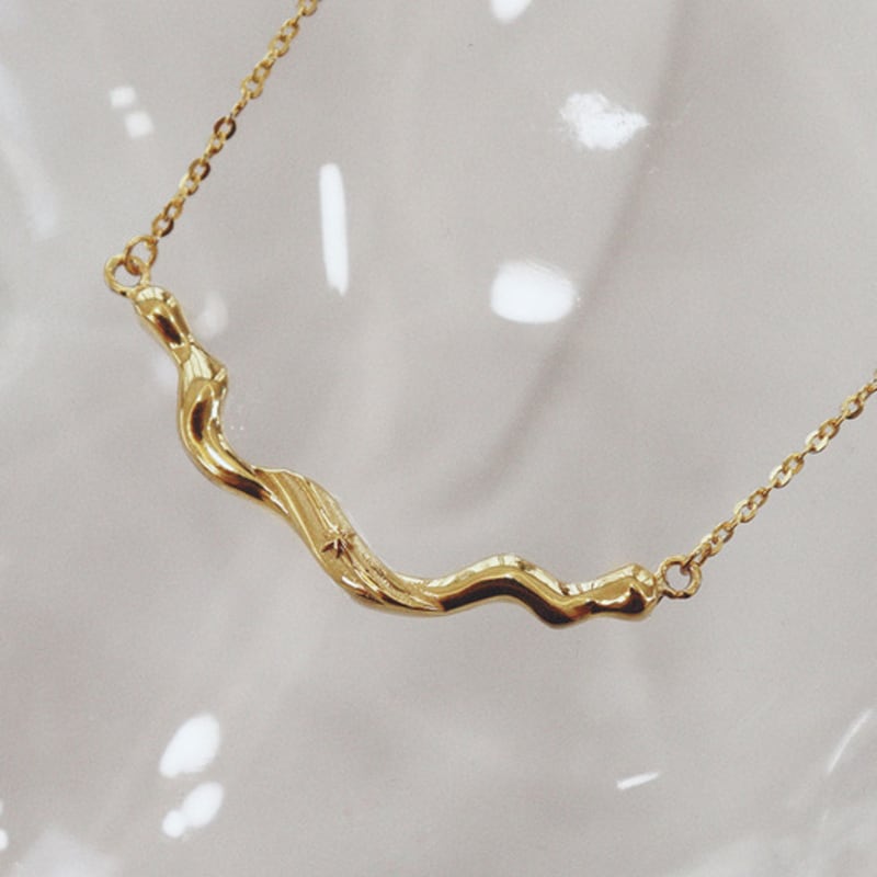 

M.atur Flow Moment Necklace 02 silver 925