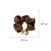 Elegant Pearl Large Scrunchie for Women Sweet Hair Ornament Simple Elastic Hairband Hair Tie Fashion Hair Accessories