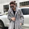 Women Winter Casual Warm Parka Jacket Solid Outwear Coat Fur Overcoat