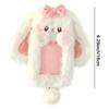 Cute Little Devil Plush Card Holder for Students Campus Photo ID Bus Card Display Pendant Pocket Card Protector Accessories