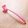 Durable Long-Handled Toilet Brush Set with Soft Bristles and Stand