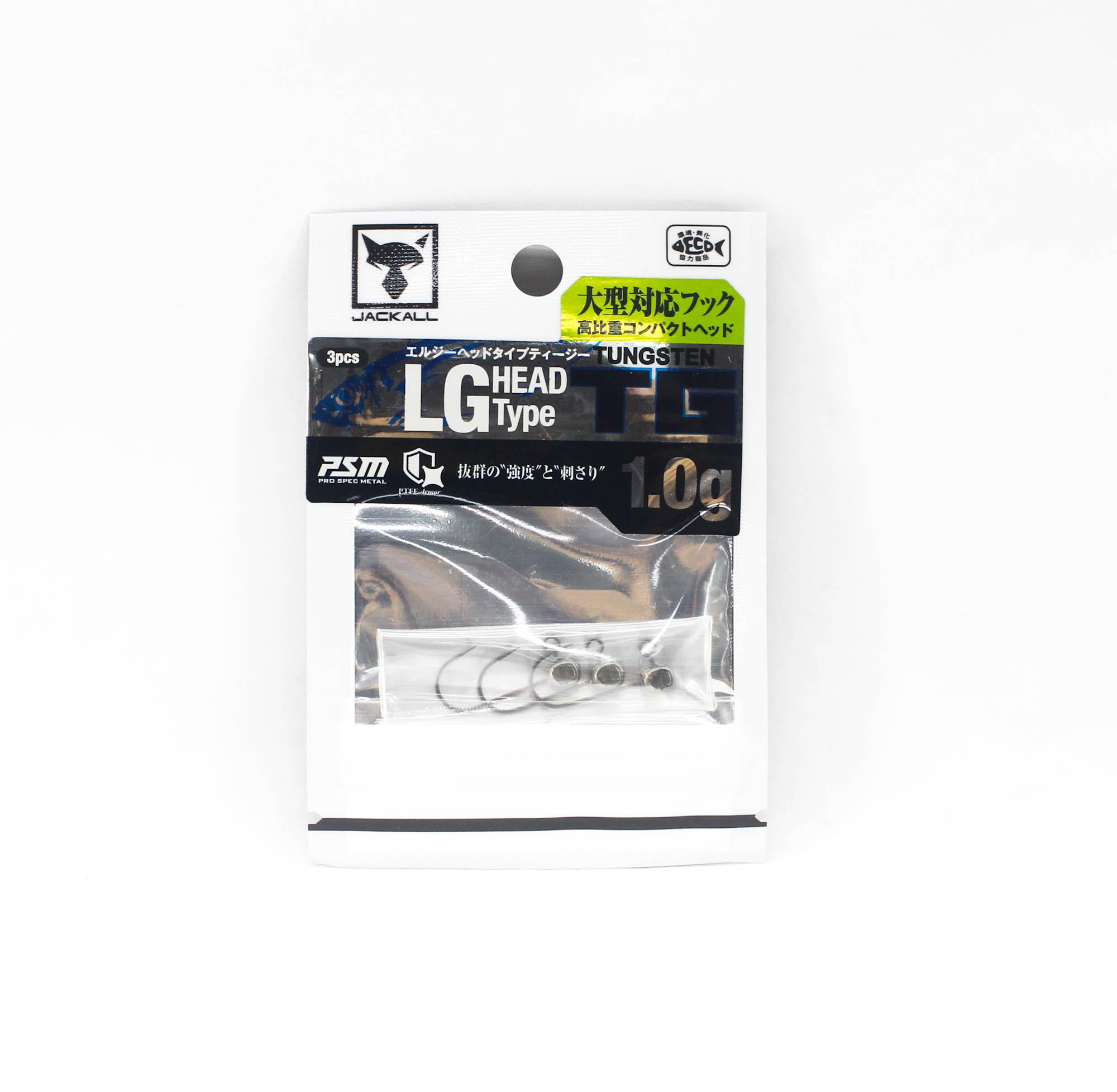 

Джиг-головка Jackall LG Head Type TG Размер 1.0г 3шт (5194)