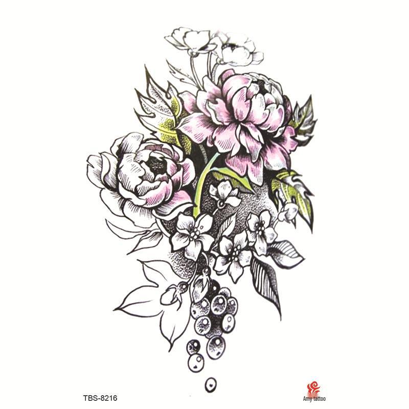 Wasserdichtes Ganzarm Totemsymbol Tattoo Aufkleber Set