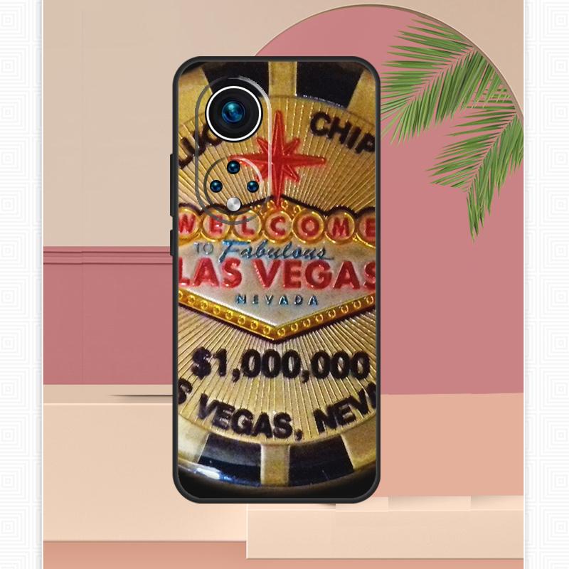 Las Vegas Casino Poker Case For Honor Magic 5 6 7 8 Pro Honor 400 Lite 200 X9c X9b X9a X8b X8a X8c 50 70 90 Cover