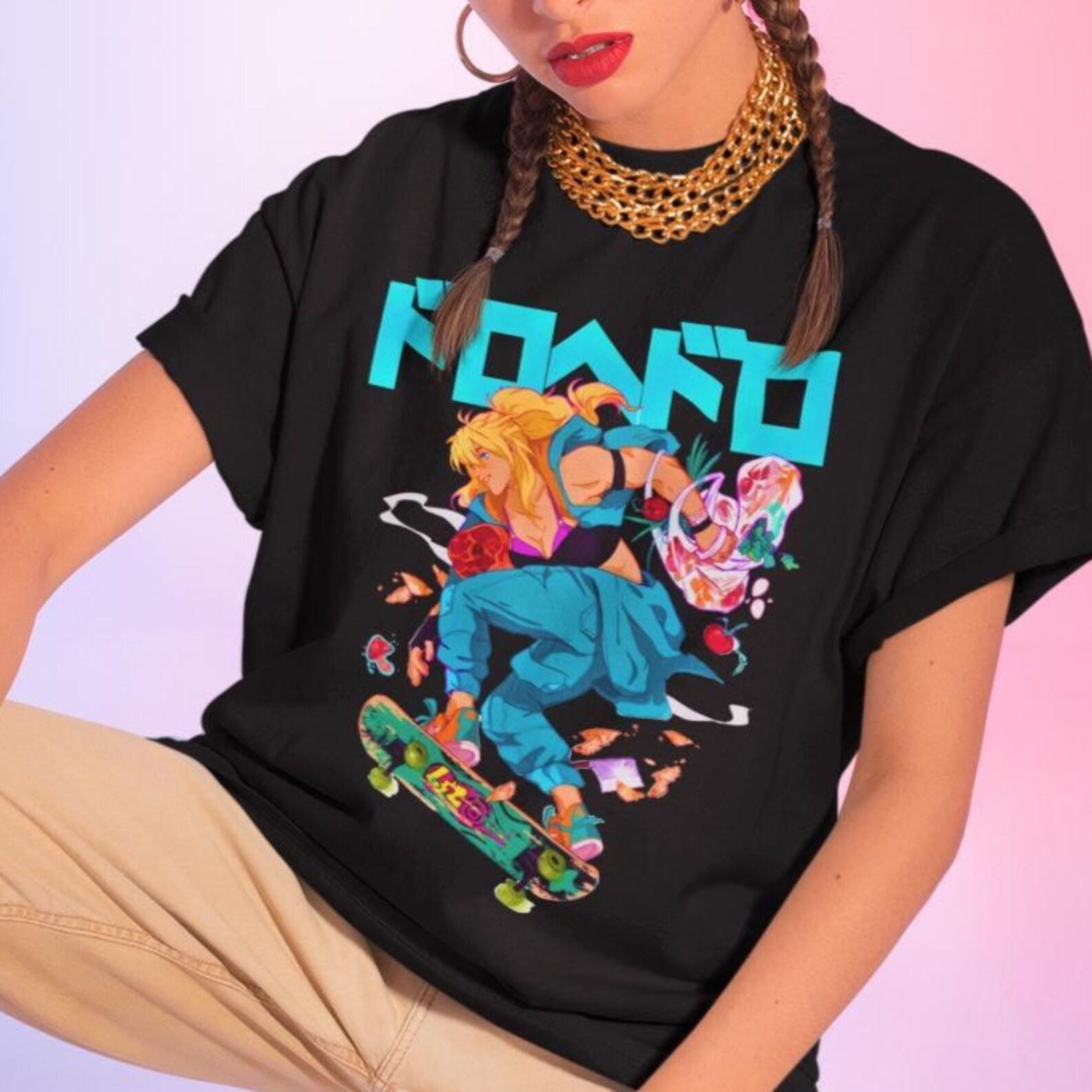 Nikaido Skateboard Dorohedoro Shirt -Nikaido Tee,Anime Merch Tshirt,Manga Gift L