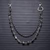 Dark Punk Style Dice Skull Skull Waist Chain Bracelet Necklace Jeans Chain Cool Personality Hip Hop Accessories