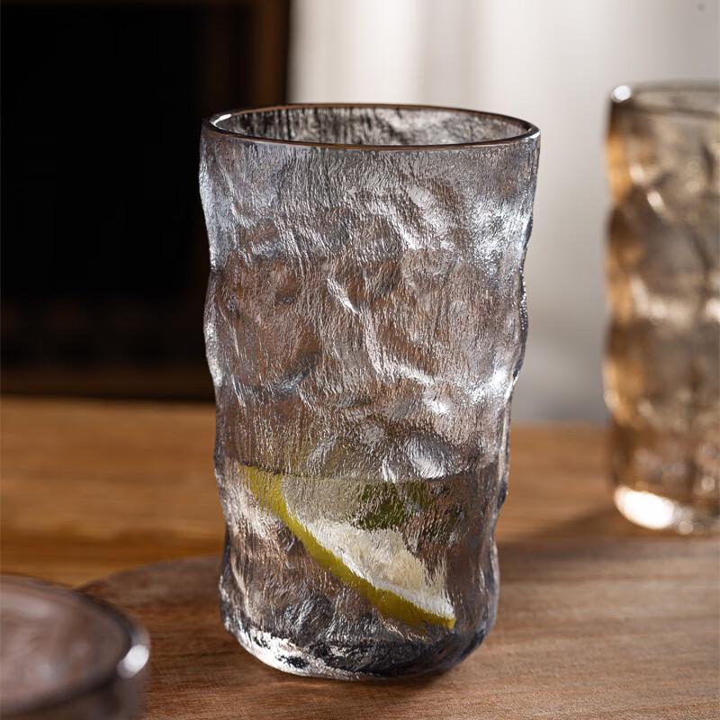 YOLCO Estetyczne Szklane Kubki do Kawy Góra Lodowa