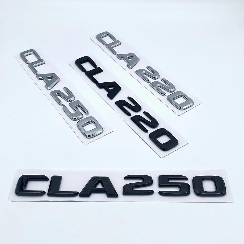 Litere 3D CLA180 CLA200 CLA220 CLA250 CLA260 4Matic Emblema ABS pentru Mercedes-Benz C118 W117 Aripă Mașină Portbagaj Logo Spate Autocolant