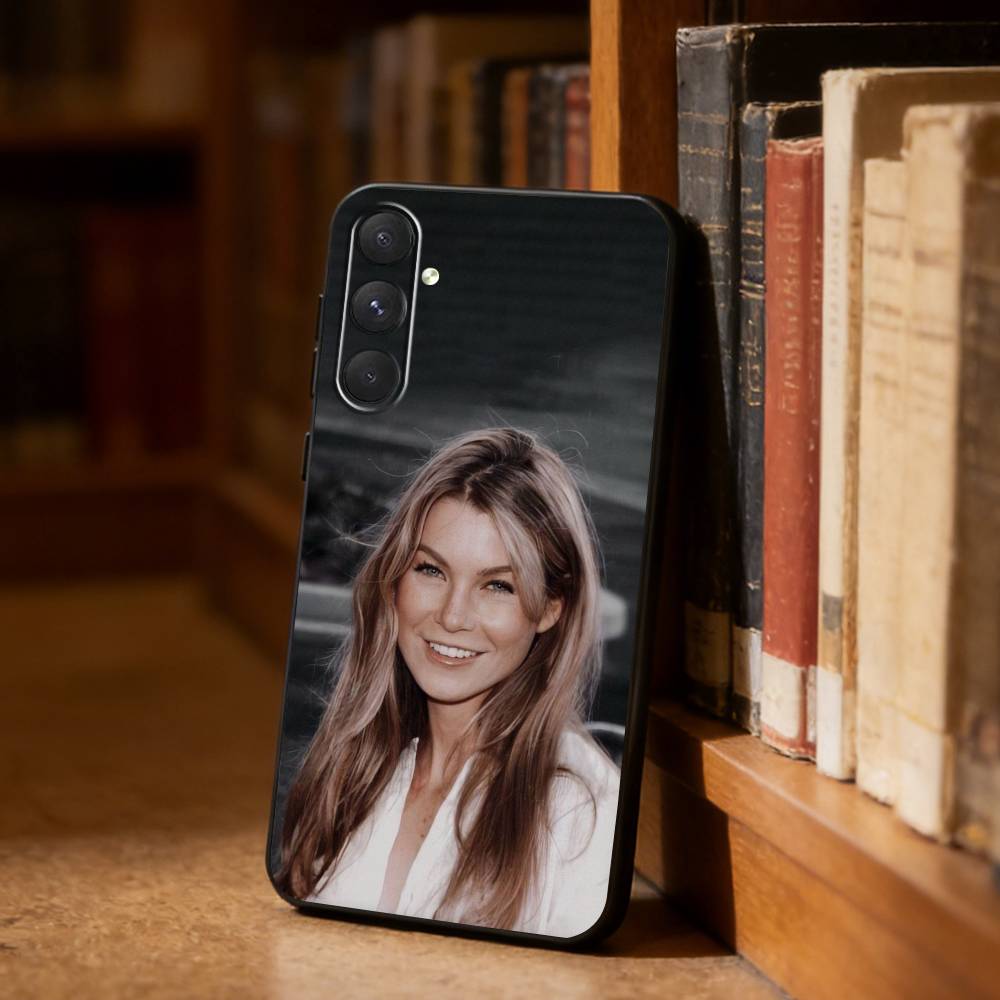 

E-Ellen P-Pompeo Phone Case For Samsung S26,S25,S24,S23,S22,S21,Plus,Fe,Lite,Others Black Cover Samsung S24