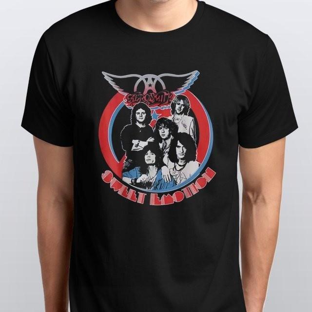 Aerosmith American Hard Rock T-SHIRT colours Black L