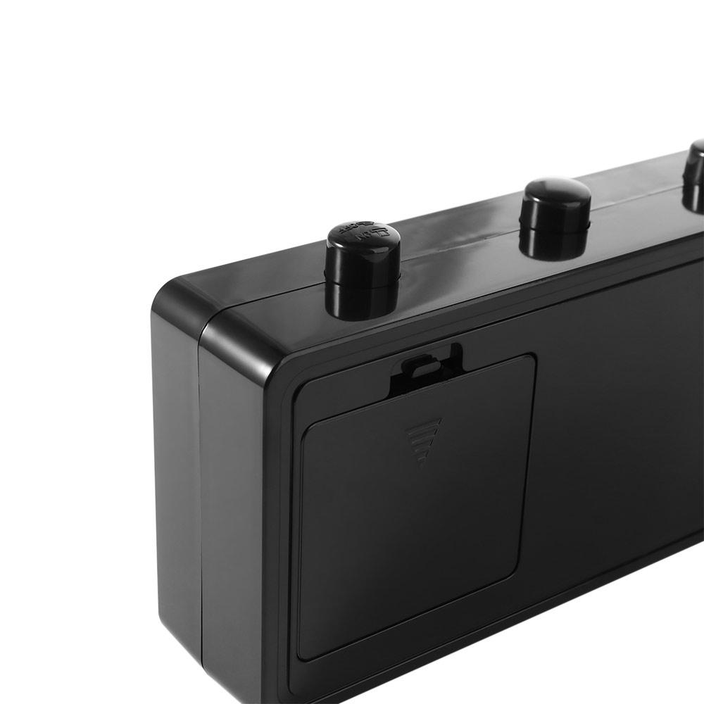 Vintage Mechanical Alarm Clock Electronic Table Clock Manual Page-flipping Calendar Clock  School