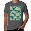 Dandelions Vintage Blue Tshirt All Match Print Short Sleeve Top Tshirt