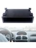 Pocket Dashboard Kit Black for Single DIN Installations,Universal Car Single Din Dashboard Radio Installation Pocket Kit