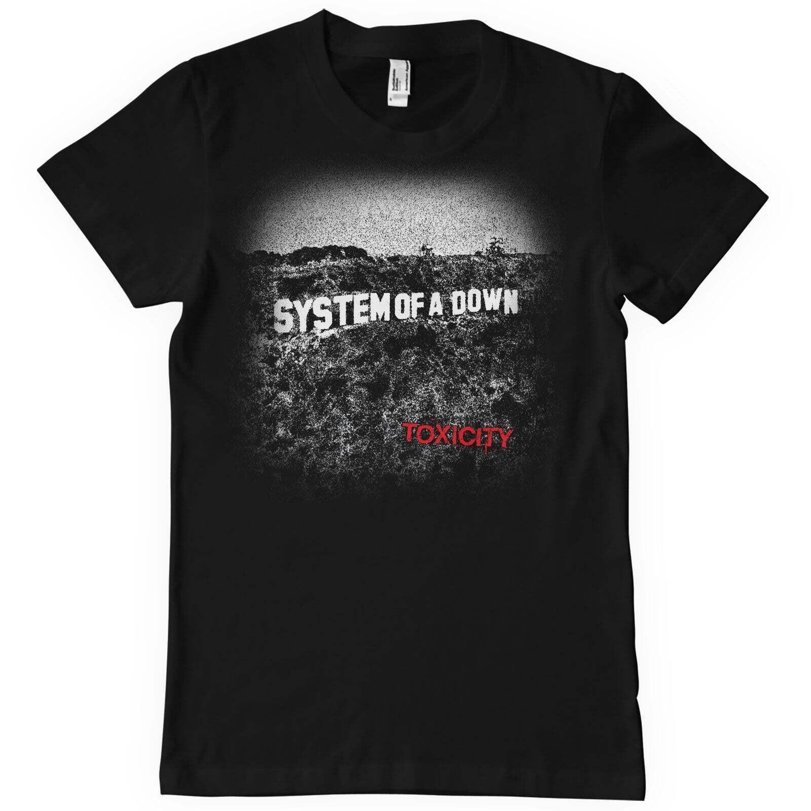 T-Shirt Ufficialmente Licenziata Dei System Of A Down Toxicity S